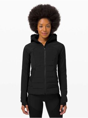 Lululemon Down for It All Jacket – Black – Size 6
